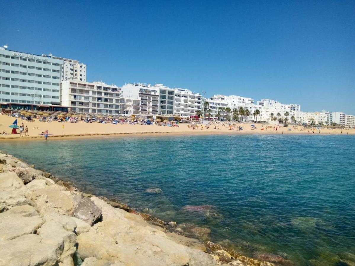 Atlantico 8- Vista Mar, Ar-Condicionado, 80Mt Praia, Wifi Quarteira Exteriör bild