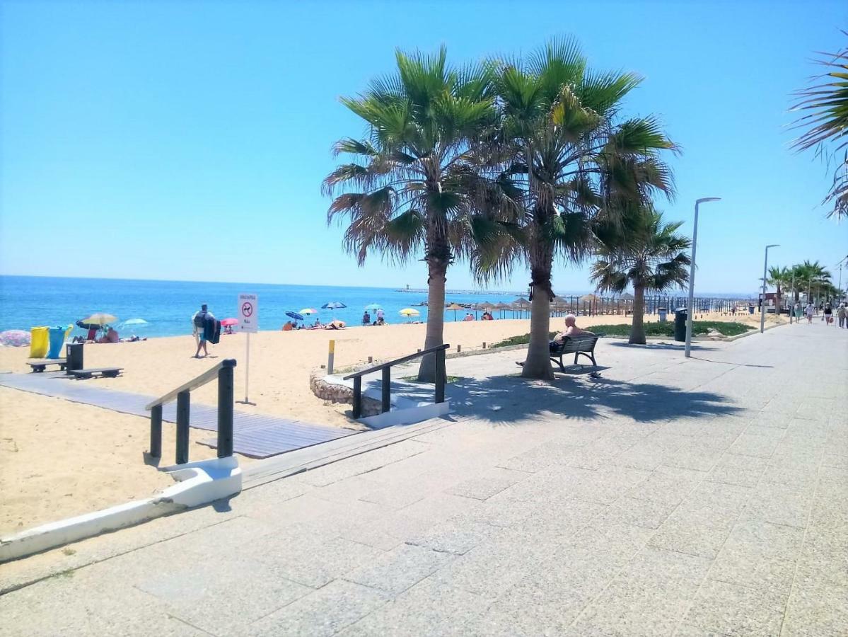 Atlantico 8- Vista Mar, Ar-Condicionado, 80Mt Praia, Wifi Quarteira Exteriör bild
