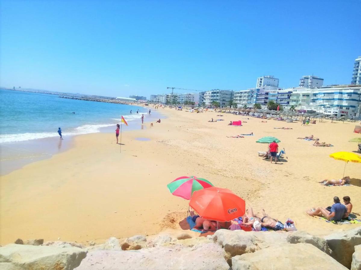 Atlantico 8- Vista Mar, Ar-Condicionado, 80Mt Praia, Wifi Quarteira Exteriör bild