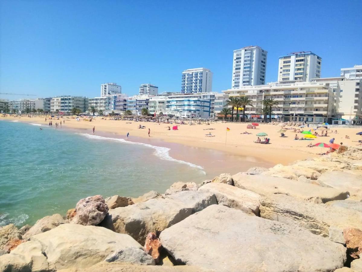Atlantico 8- Vista Mar, Ar-Condicionado, 80Mt Praia, Wifi Quarteira Exteriör bild